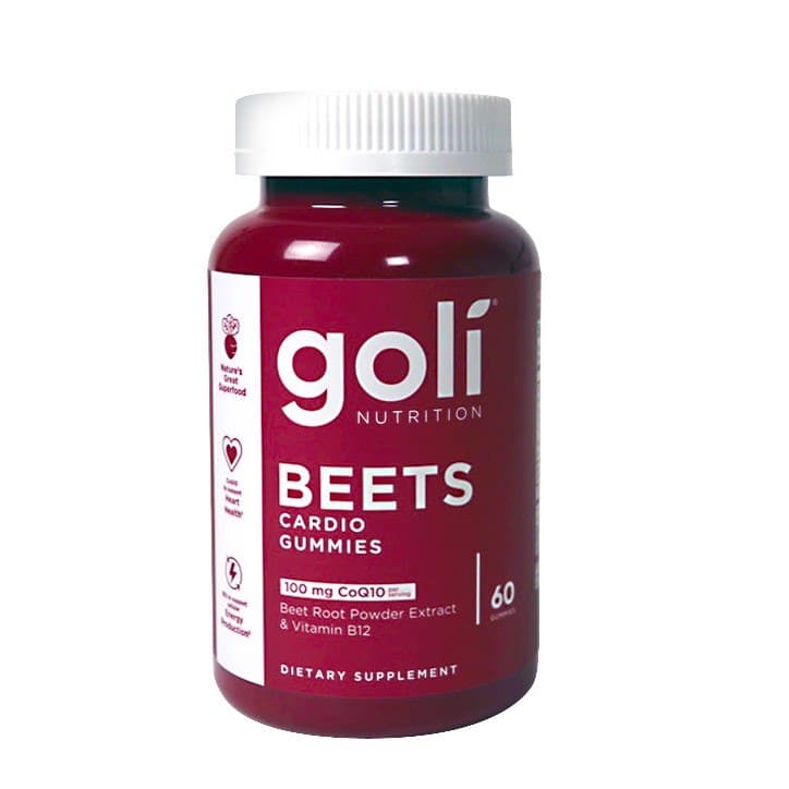 Goli Nutrition - Beets Cardio - 60 Wegańskich Gum – Goli Nutrition opakowanie