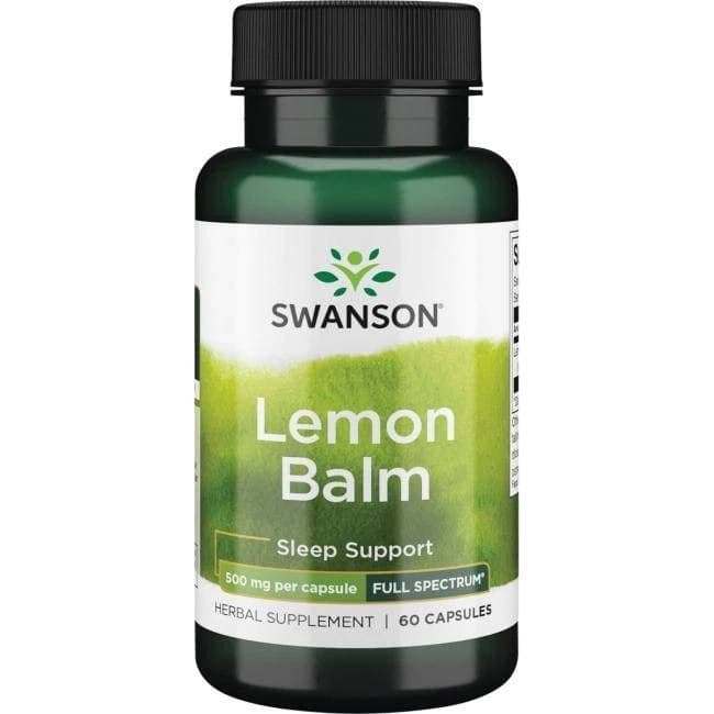 Swanson Full Spectrum Melisa - 60 kapsułek – Swanson opakowanie