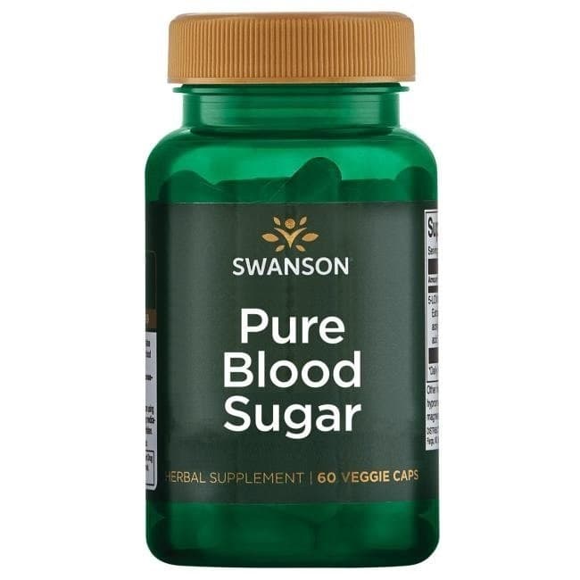 Swanson Pure Blood Sugar 60 vegetarische Kapseln