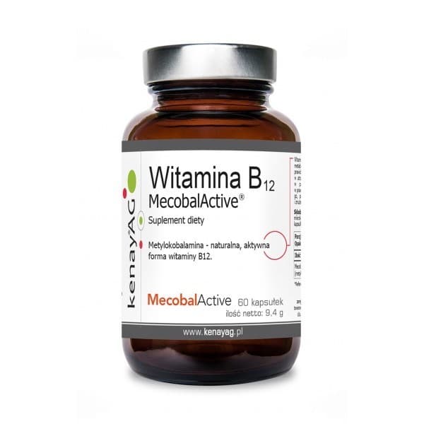 Kenay - Witamina B12 Mecobalactive - 60 gélules – Kenay emballage