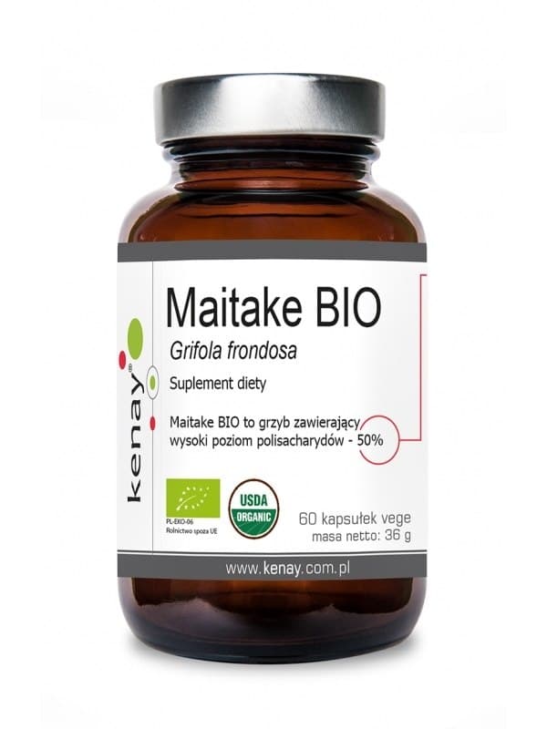 Kenay - Maitake Bio - 60 capsules – Kenay verpakking