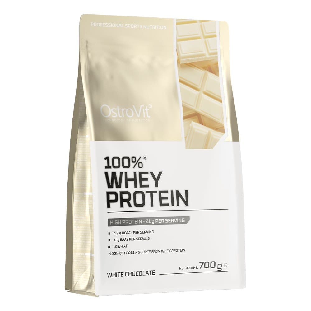 OstroVit White Chocolate 700g - Proteïnepoeder witte chocolade – OstroVit verpakking