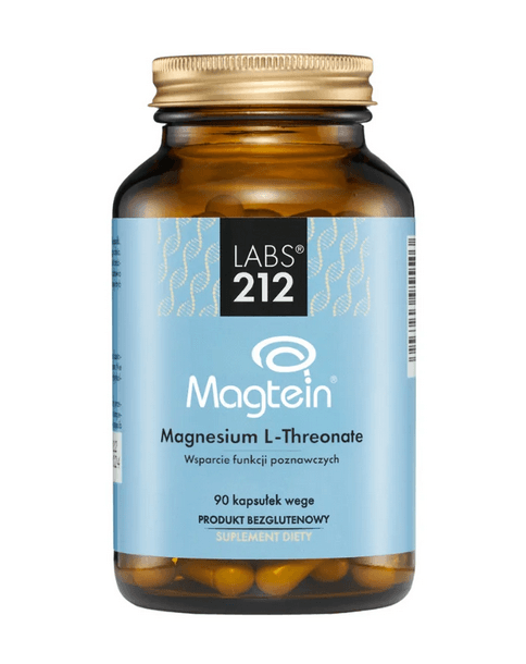 Labs 212 - Magnesium L-Threonate - 90 kapsułek – LABS 212 opakowanie