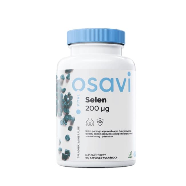 Osavi Selen 200mcg - 180 veganistische capsules – Osavi verpakking