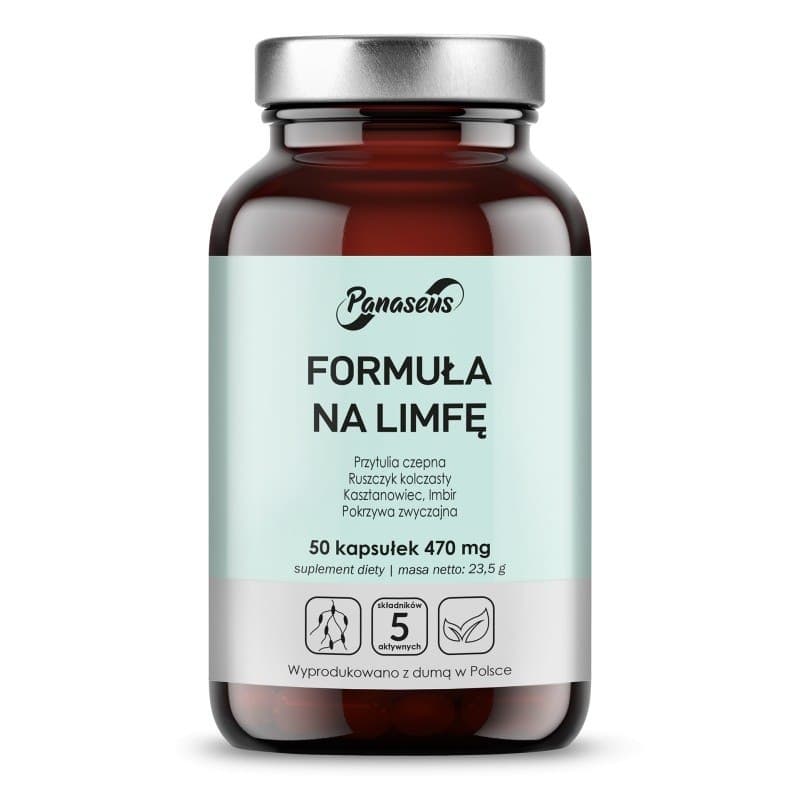 Panaseus Lymphatic Formula 50 Kapseln - 30-Tage-Kur