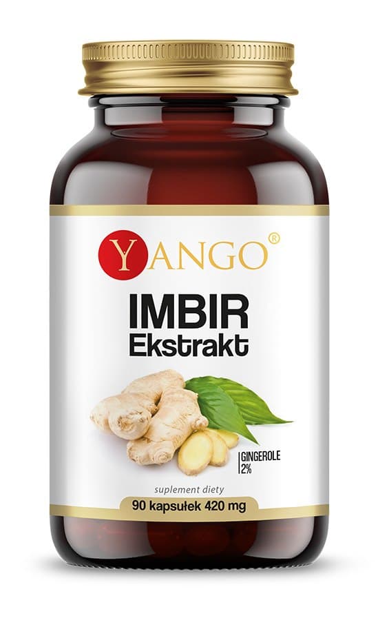 Yango - Ginger Extract 10:1 - 90 capsules – Yango emballage
