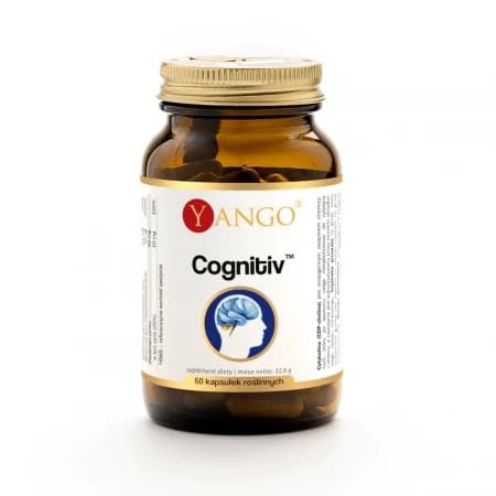 Yango Cognitive - 60 kapsułek na koncentrację i jasność umysłu – Yango opakowanie