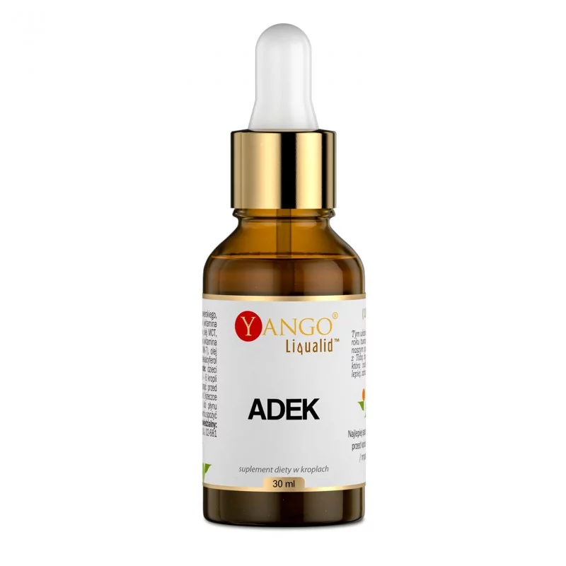 Yango Adek 30ml – Siero liquido di vitamine A, D3, E e K2