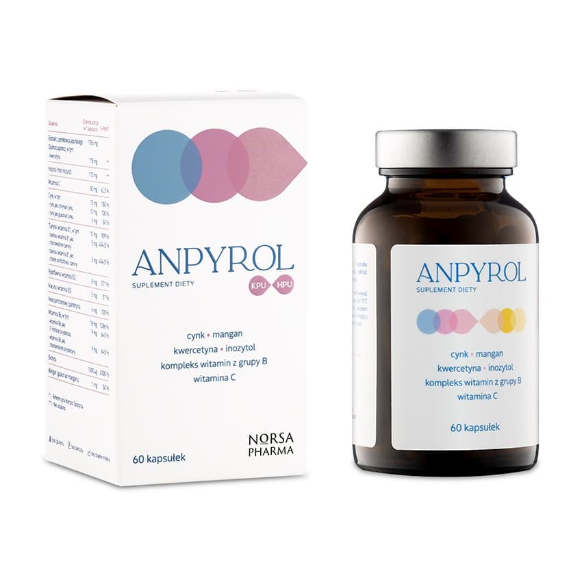 Norsa Pharma Anpyrol - 60 kapsułek