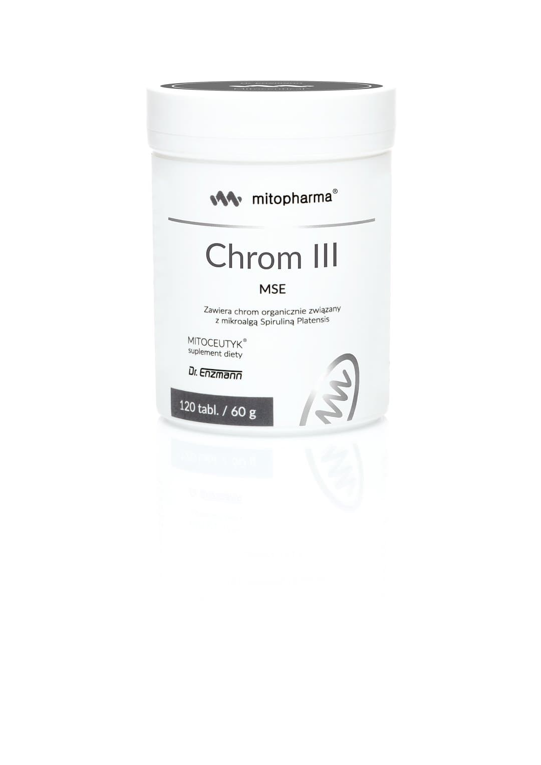 Dr. Enzmann - Trivalent Chromium (120 Tabletten) – mitopharma verpakking