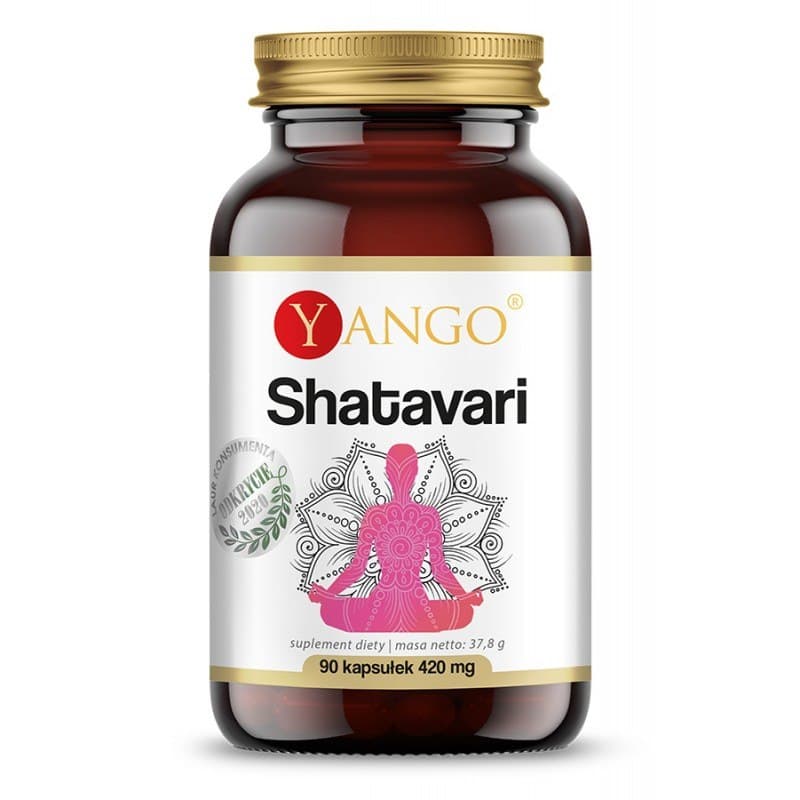 Yango - Shatavari Ekstrakt - 90 kapsler