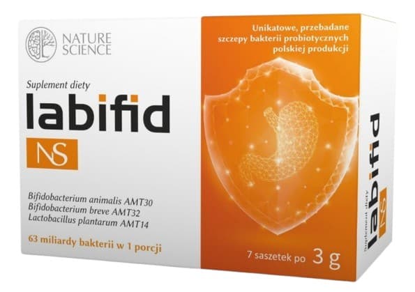 Nature Science Labifid NS - Polvo probiótico 21g – Nature Science empaque
