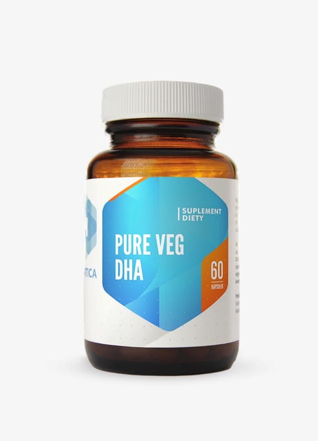 Hepatica Pure Veg DHA – Omega-3 vegano de microalgas – Hepatica empaque