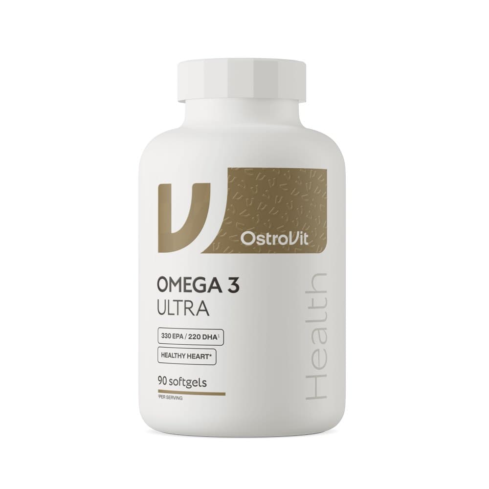 OstroVit Omega 3 Ultra – 90 Kapseln – OstroVit Verpackung