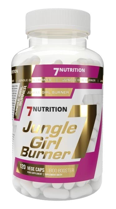 7Nutrition - Jungle Burner Girl - 120 kapslar – 7 Nutrition förpackning