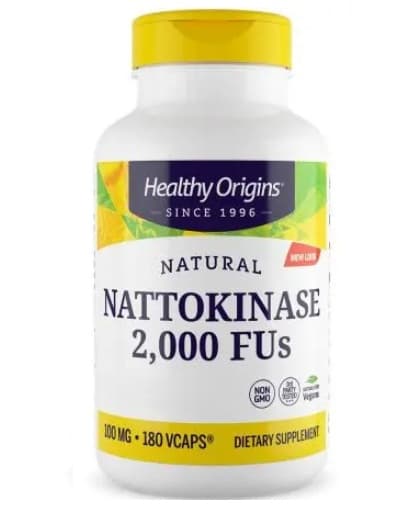 Healthy Origins - 2000 Fus - 180 tabletter – Healthy Origins Verpackung