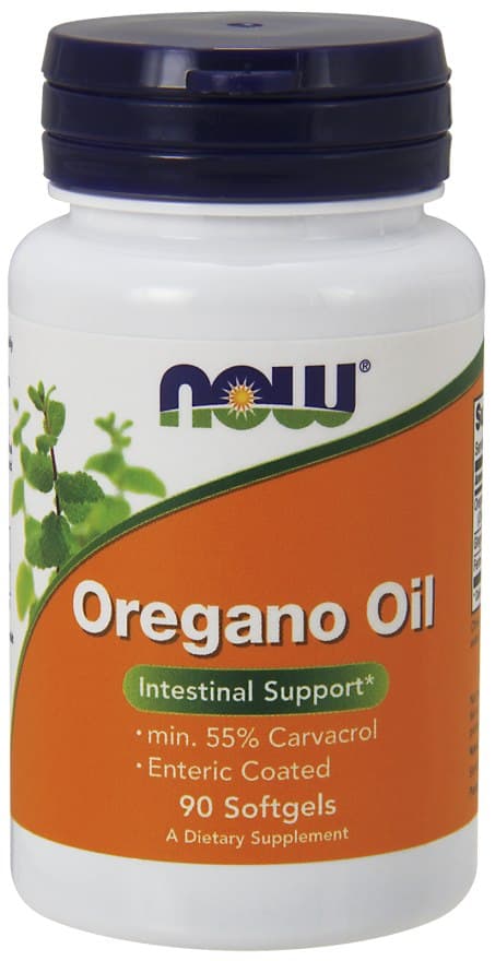 NOW Foods Oreganoöl 90 weiche Kapseln – NOW Foods Verpackung