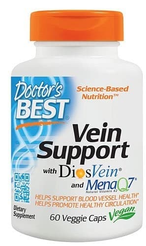 Doctor's Best Vein Support 900 mg – 60 wegetariańskich kapsułek