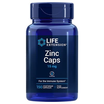 Life Extension - Zinc Caps, 15mg Eu (150 capsules)