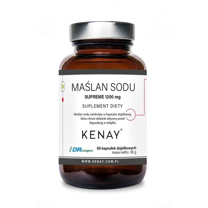 Kenay Sodium Butyrate Supreme 60 cápsulas – Kenay empaque