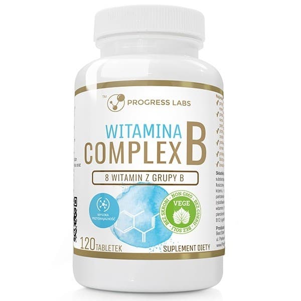Progress Labs Witamina B-complex 120 tabletek