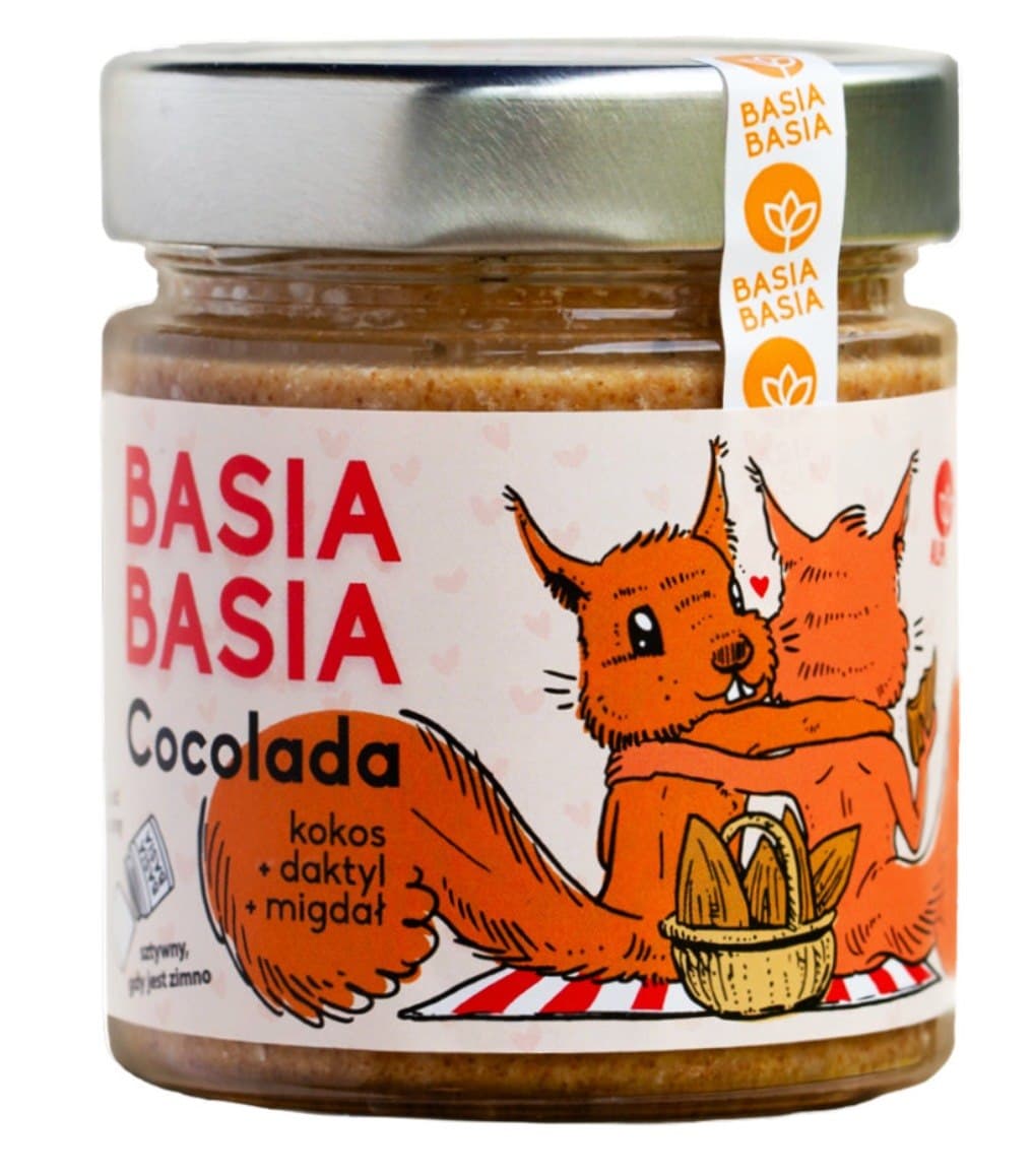 Alpi BasiaBasia Cocolada Kokos-Dadelpasta met Amandelen 210 g