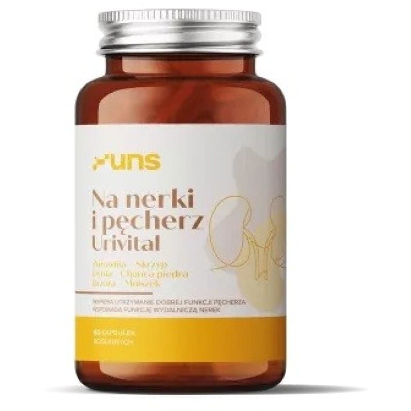 UNS Na Nerki I Pęcherz Urivital 60 vege kapsułek