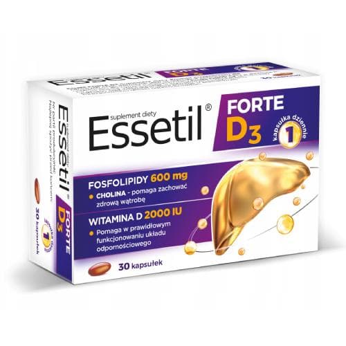 Nord Farm Essetil Forte D3 30 kapslar