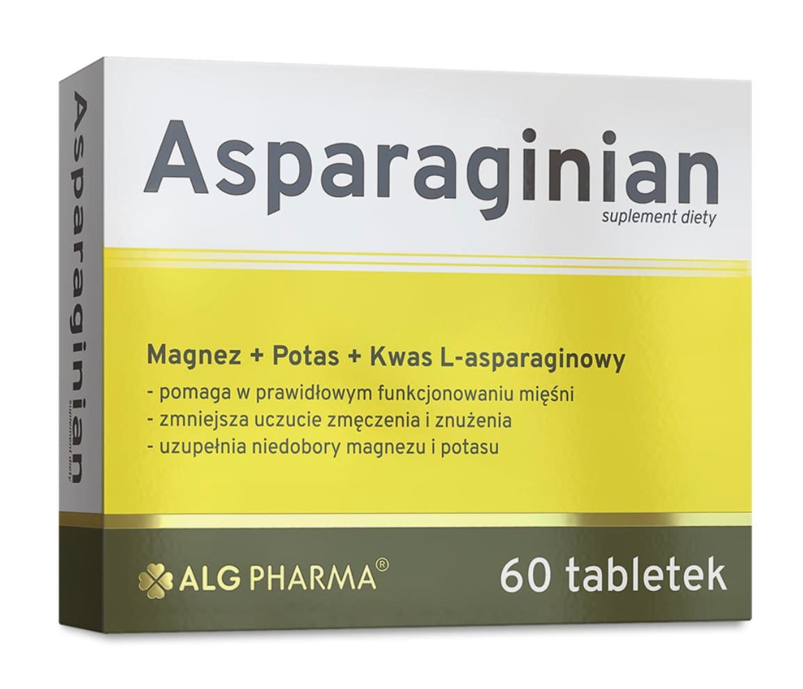 Alg Pharma Asparaginian 60 tabletter – Alg Pharma förpackning