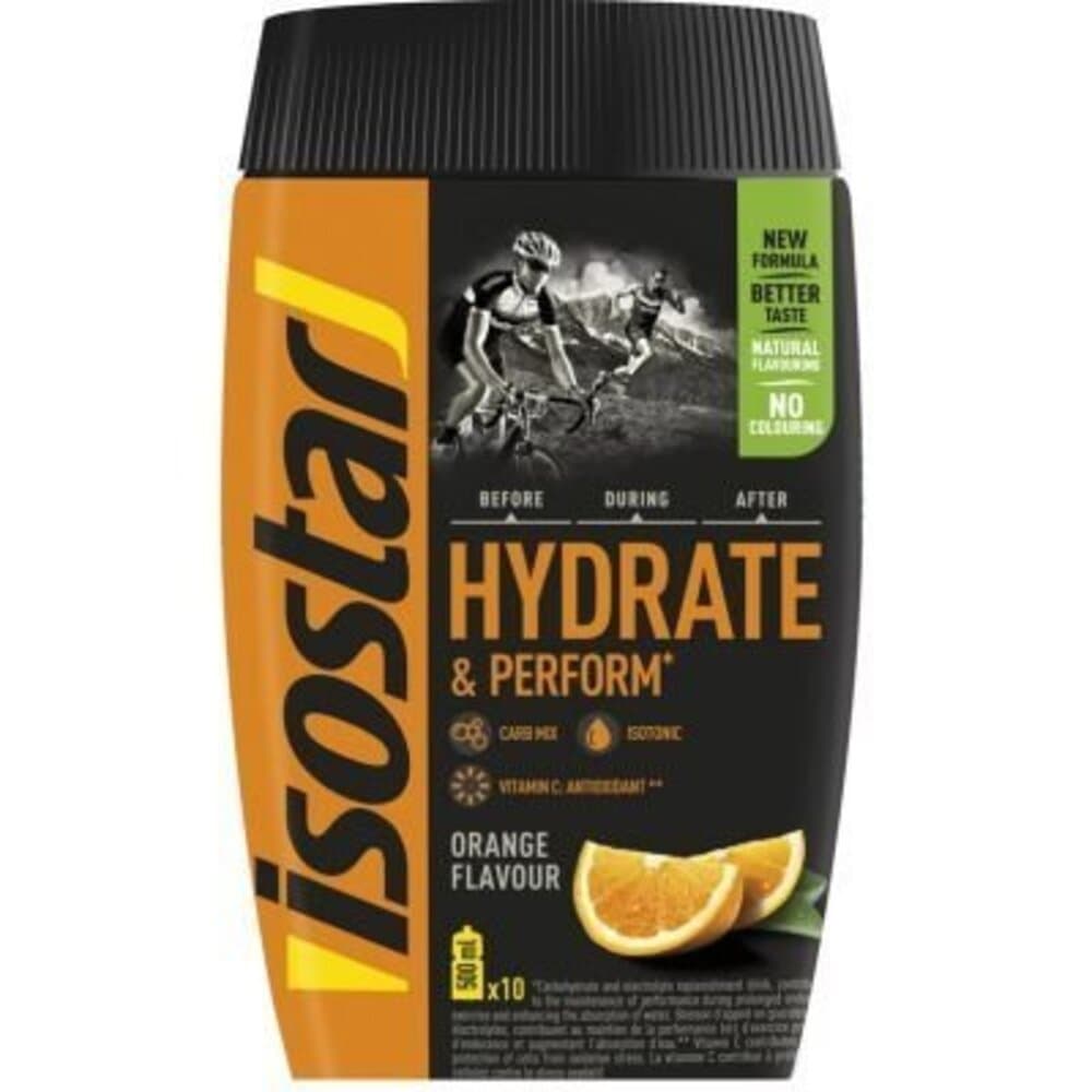 ISOSTAR Koncentrat 400 g apelsinsmak – isostar förpackning