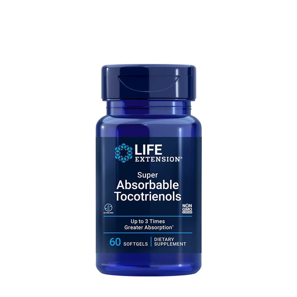 Life Extension Super Absorbable Tocotrienols 60 Cápsulas – Life Extension embalagem