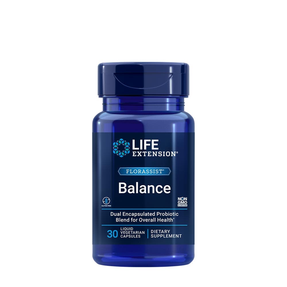 Life Extension - Florassist Balance - 30 kapsler – Life Extension embalagem