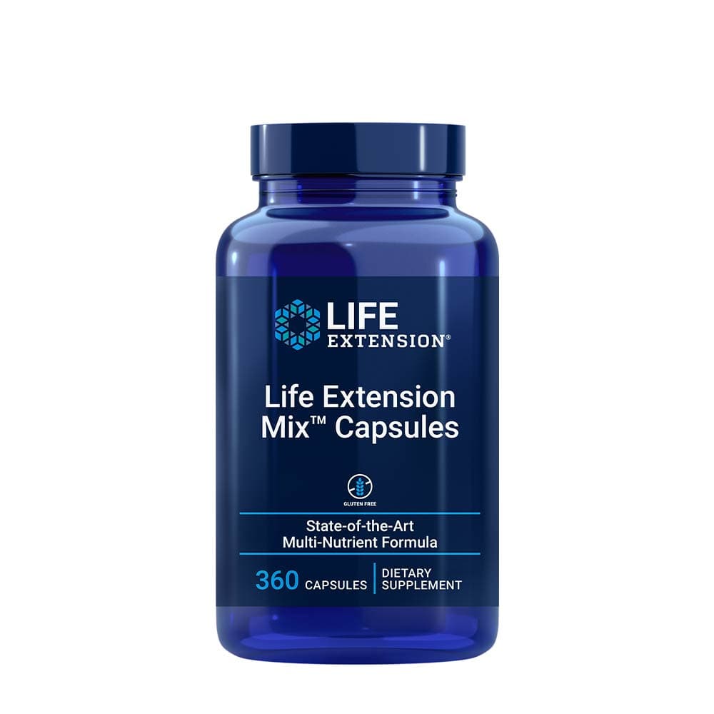 Life Extension Mix Caps 360 capsules – Life Extension emballage