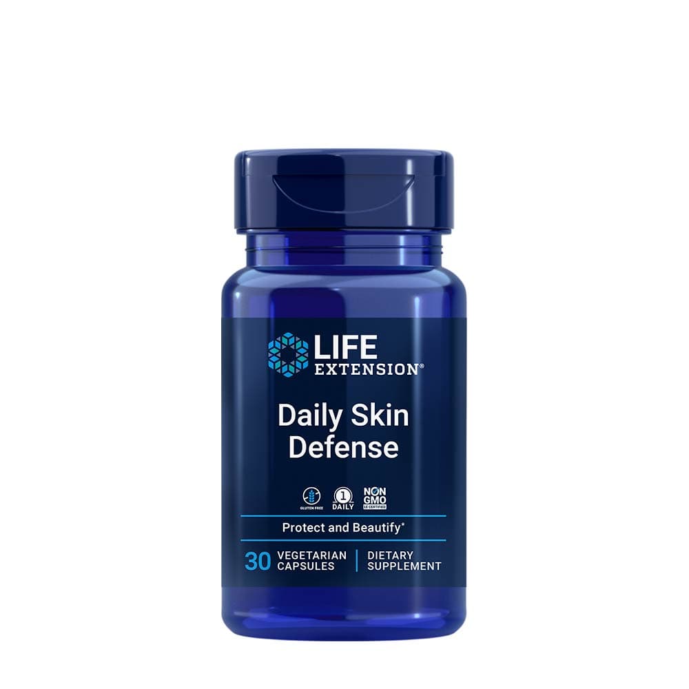 Life Extension - Daily Skin Defense - 30 Vcaps – Life Extension förpackning