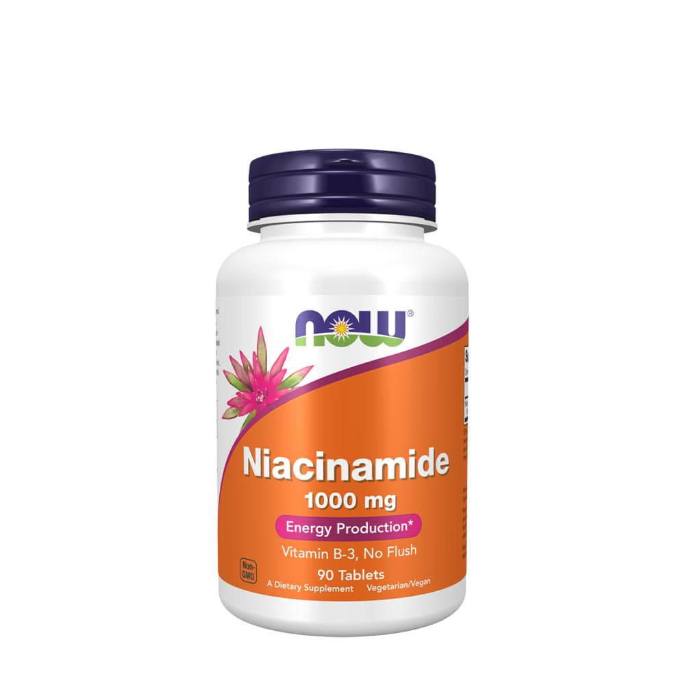 NOW Foods - Niacinamida 500 mg cápsulas, 100 unidades