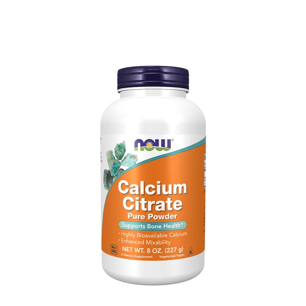 NOW Foods - Calcium Citrate Pure Powder 454 g – NOW Foods packaging