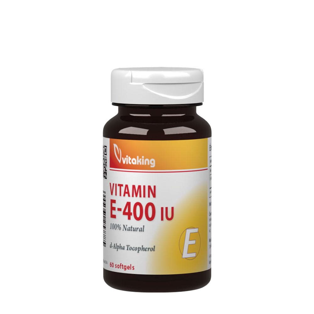 Vitaking Vitamin E-400IU capsules molles – Vitaking emballage