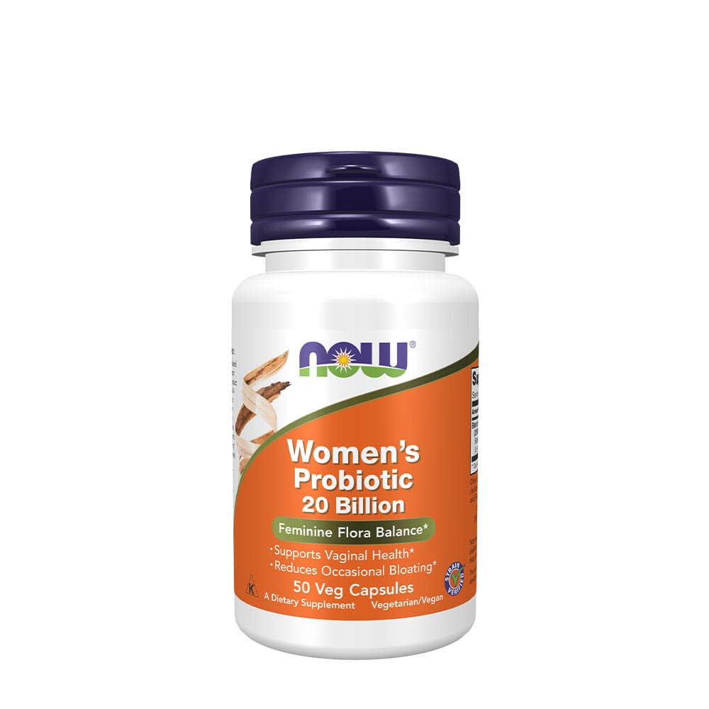 NOW Foods - Women's Probiotic 20 Billion - 50 Vcaps – NOW Foods embalagem