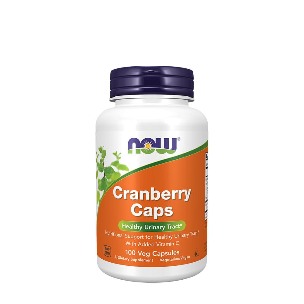 NOW Foods - Cranberry Caps 500 mg, 100 kapslar – NOW Foods förpackning
