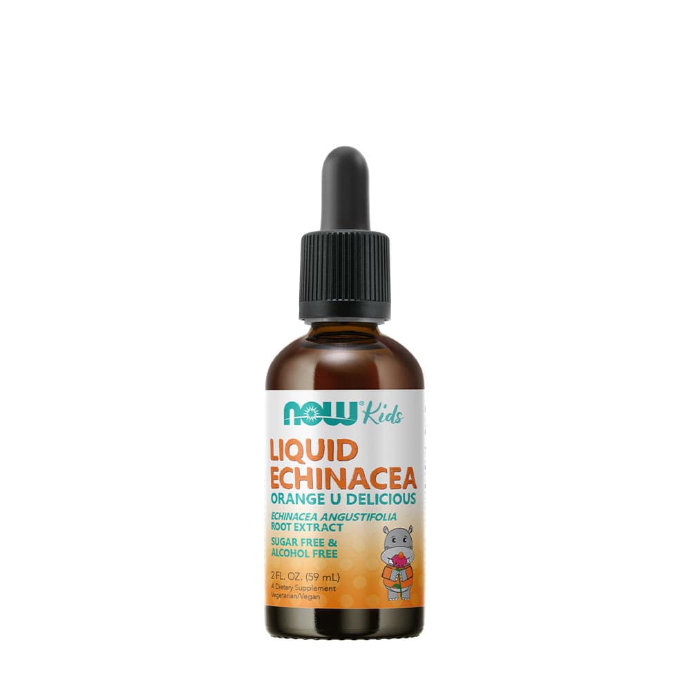 NOW Foods - Echinacea Liquid For Kids - 59ml – NOW Foods förpackning