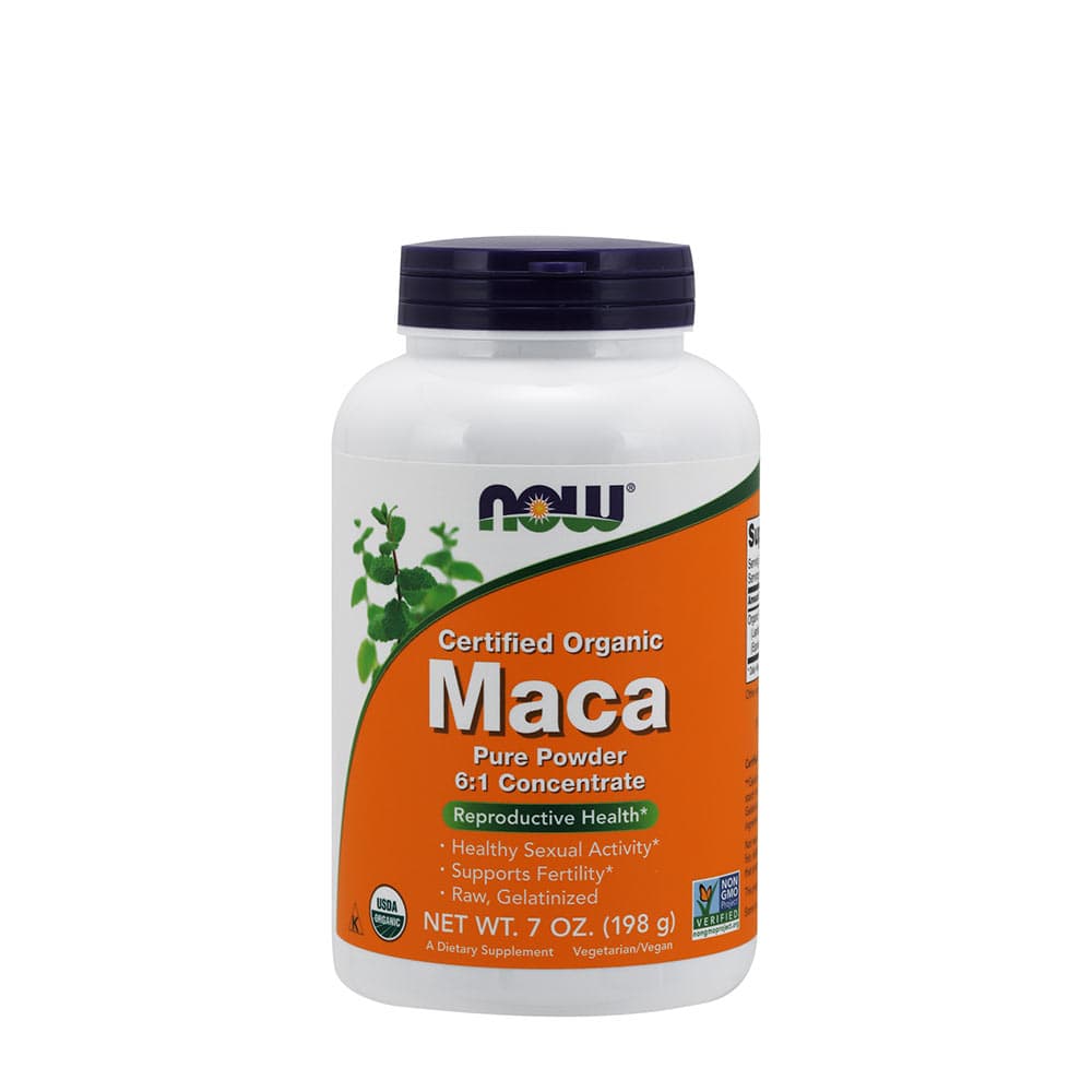 NOW Foods Maca 6:1 Concentrate, Pure Powder - 198g