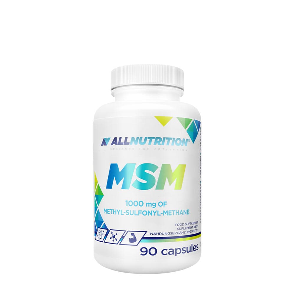 Allnutrition MSM 1000mg - 90 kapslar – Allnutrition förpackning