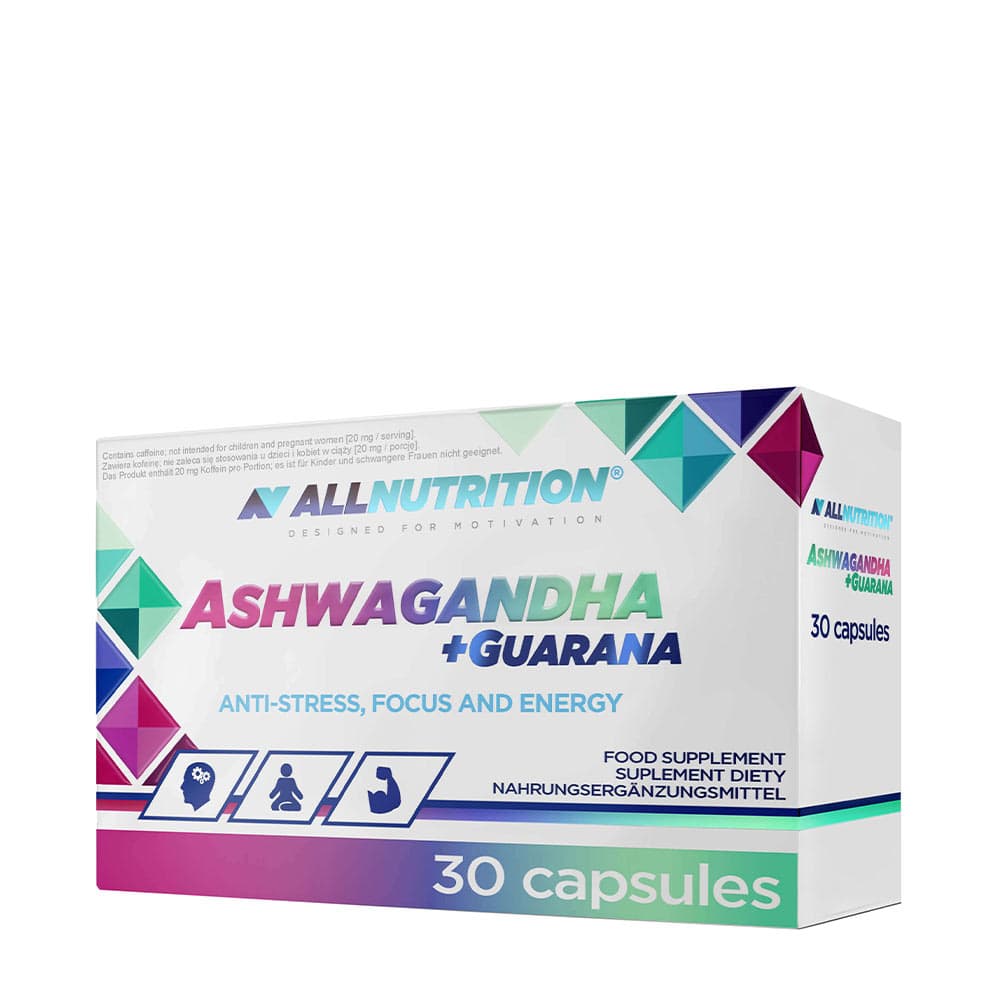 Allnutrition - Ashwagandha + Guarana - 30 Portions – Allnutrition emballage