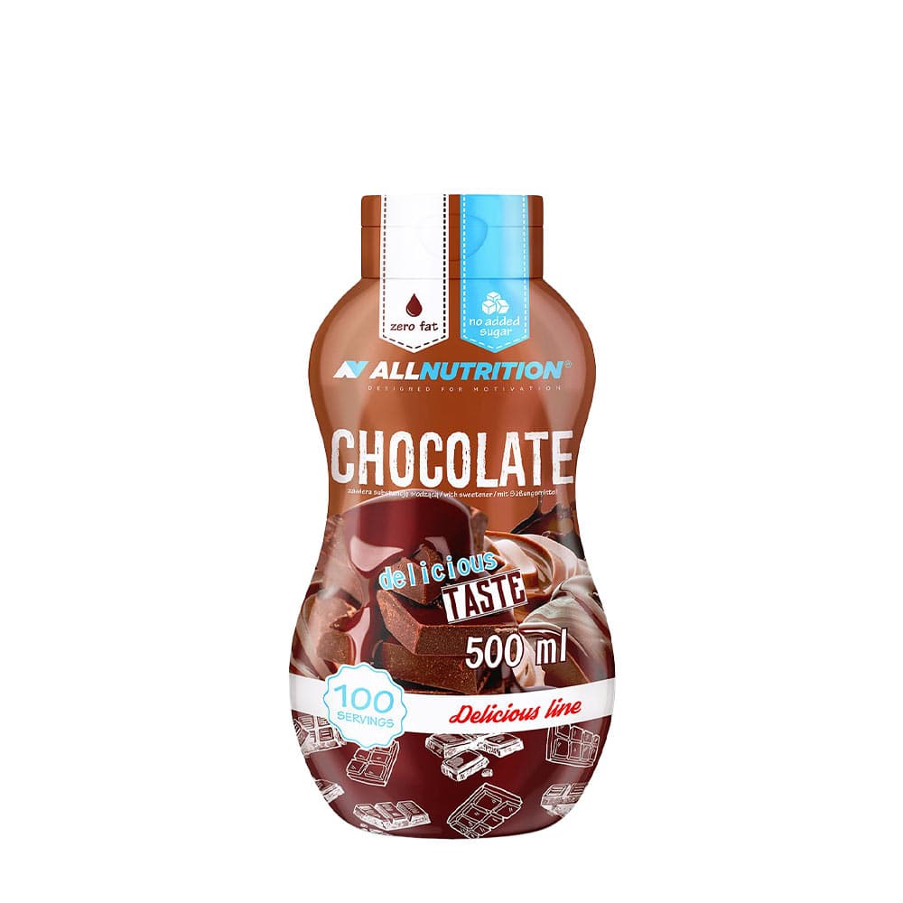 Allnutrition Chocolate Plantaardig Proteïnepoeder 500g – Allnutrition verpakking