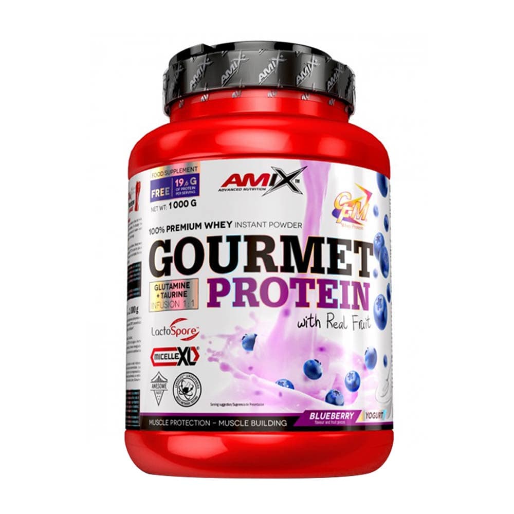 Amix - Gourmet Protein poeder 900 g – Amix verpakking