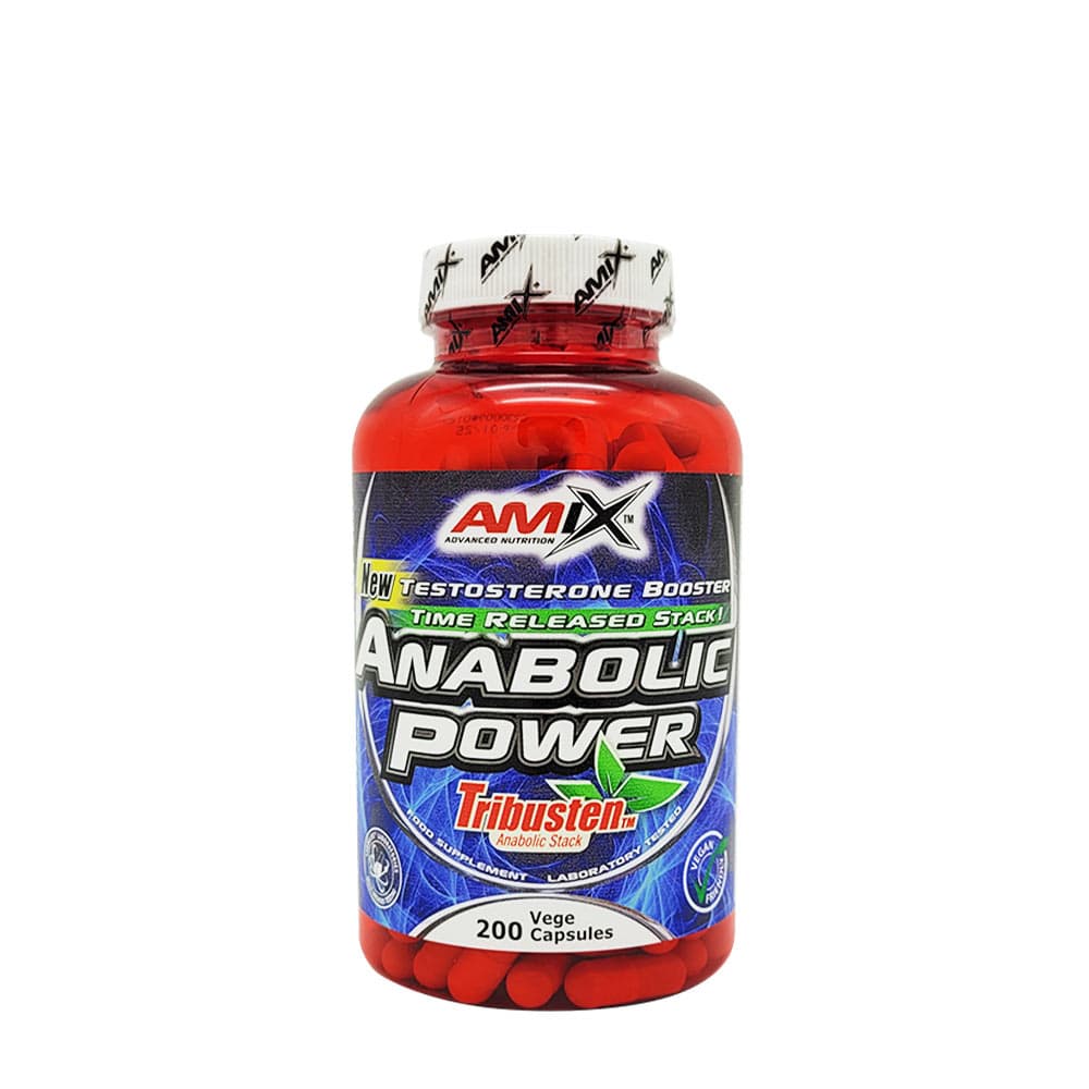 Amix Anabolic Power Tribulus - 200 kapslar – Amix förpackning