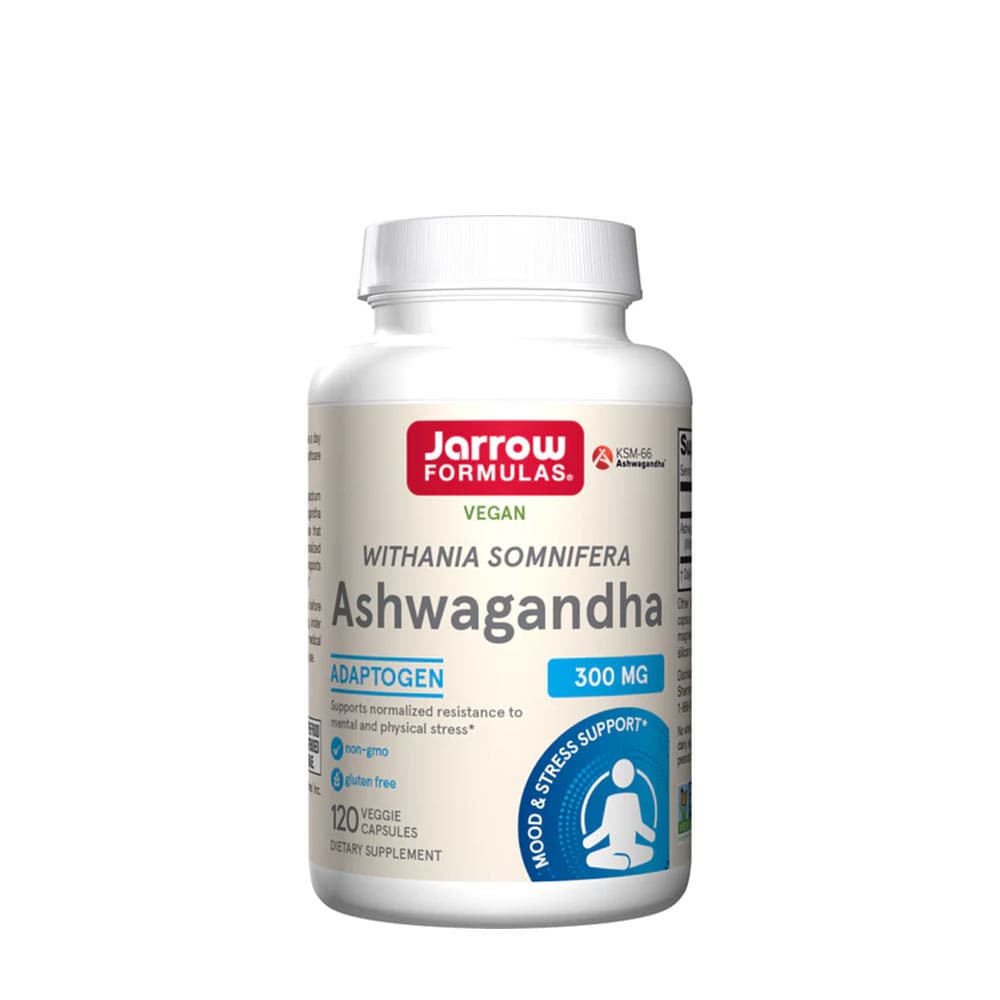Jarrow Formulas - Ashwagandha - 120 Vcaps – Jarrow Formulas förpackning