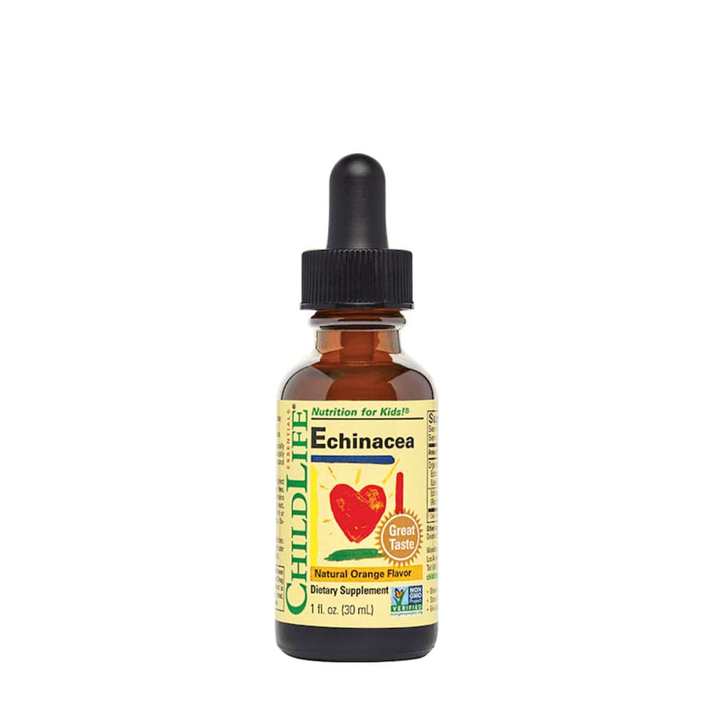 Child Life Essentials Echinacea, Laranja Natural - 30ml – Child Life embalagem
