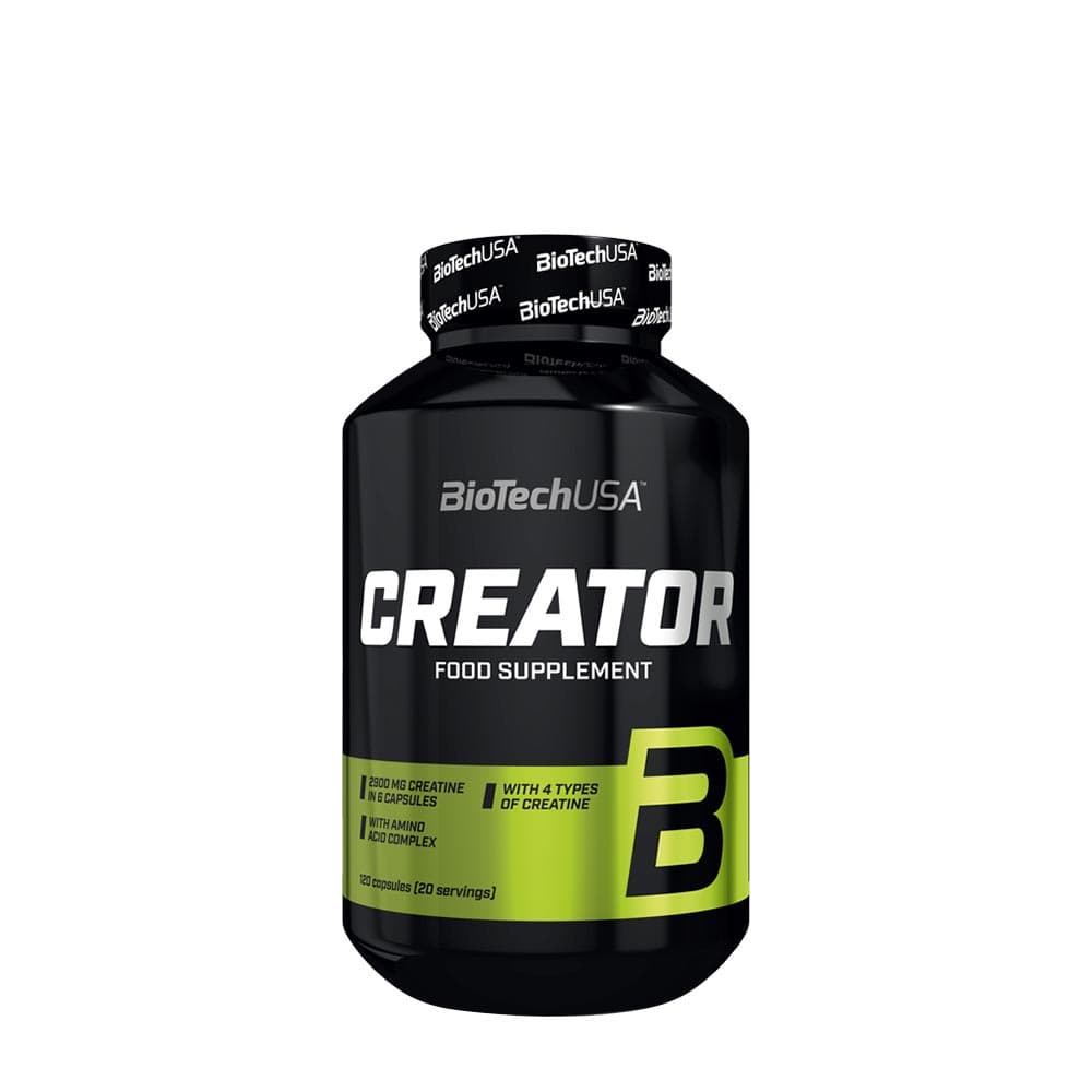 BiotechUSA Creator - 120 capsules – BioTechUSA emballage