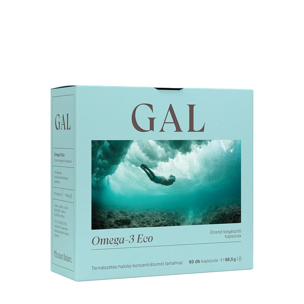 Gal Omega-3 60 Sgels - 60 Kapseln – GAL Verpackung